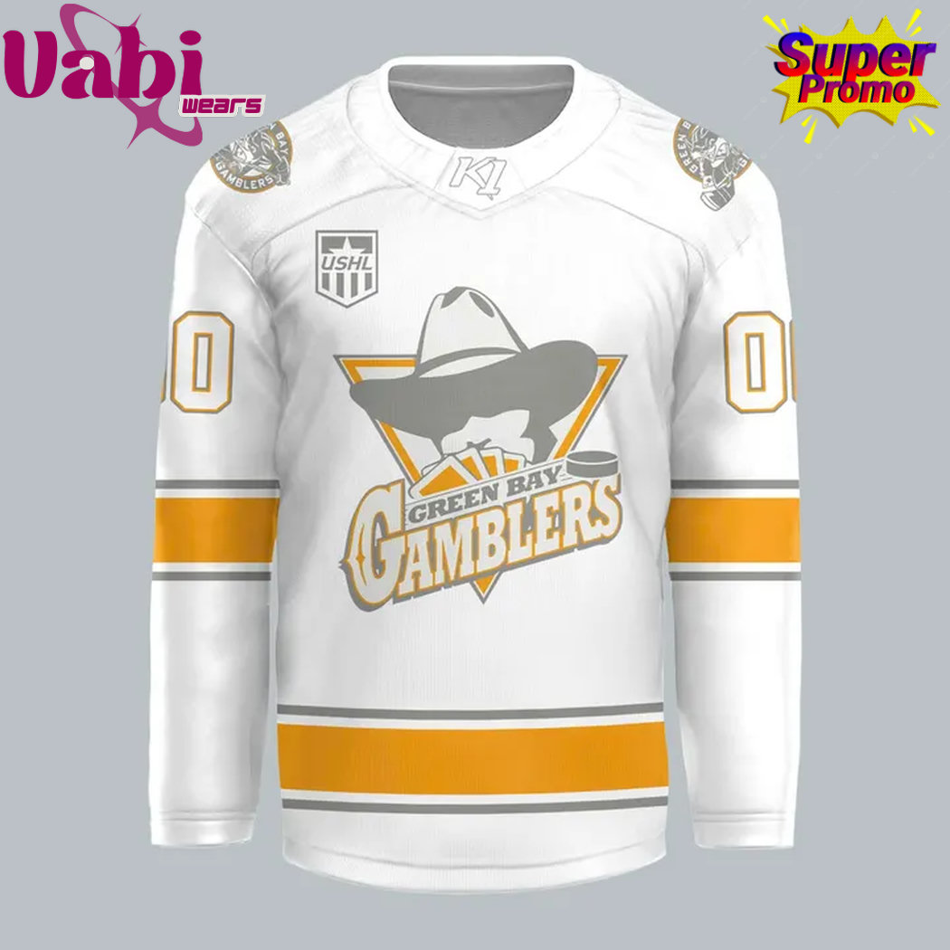 Green Bay Gamblers Throwback Customize Hockey Jersey Green Bay Gamblers Throwback Customize Hockey Jersey