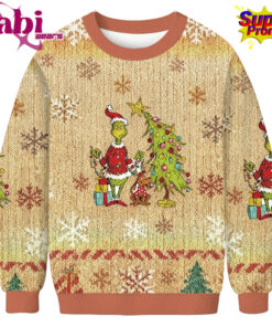 Grinchmas Whimsical Tree Christmas Ugly Sweater