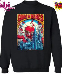 Guns N Roses Fortaleza Brazil 2026 Venue Poster At Arena Castelao On April 18 2026 Shirt 3.jpg