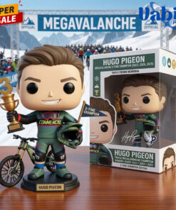 Hugo Pigeon Megavalanche Three-Time Champion Commemorative Pop Figure
