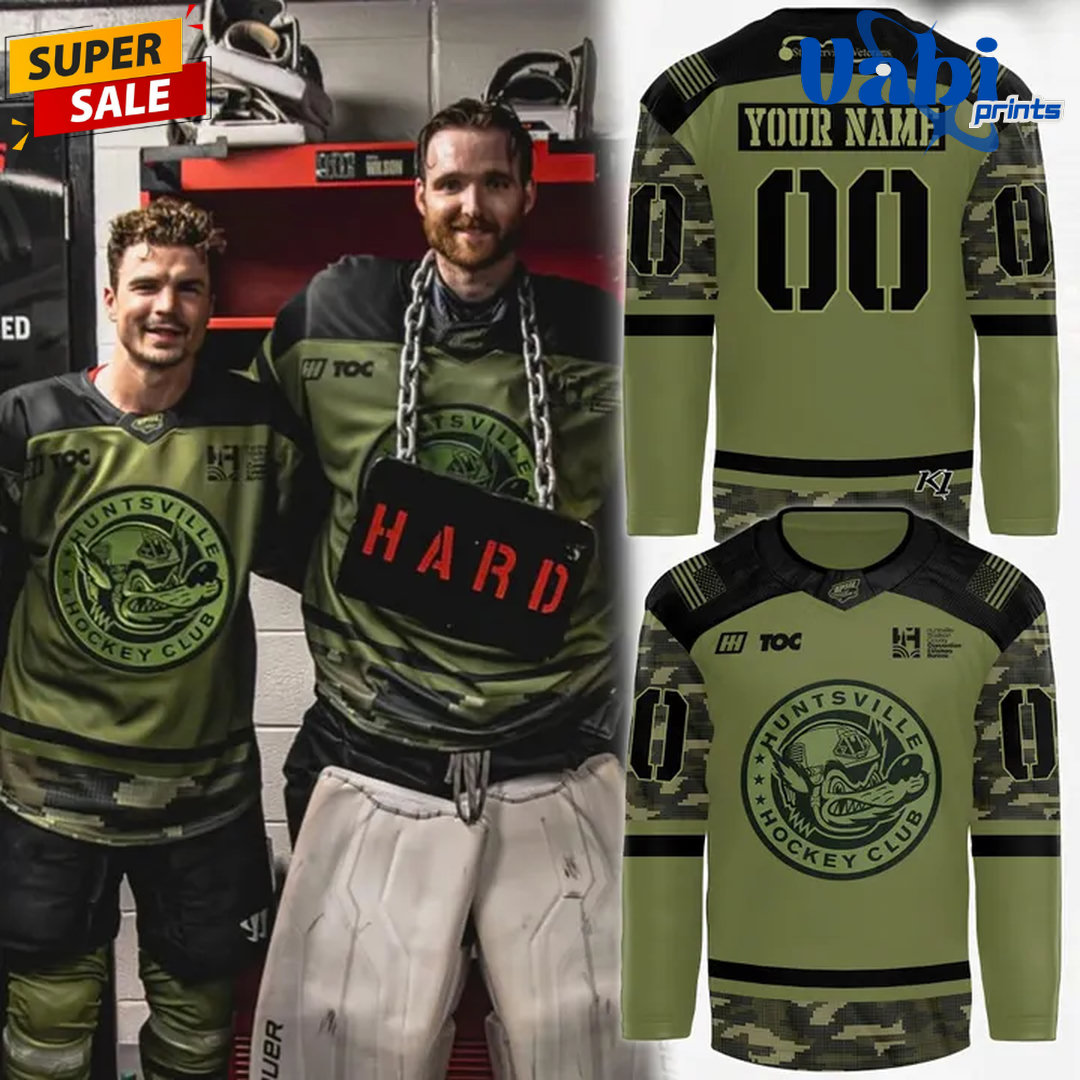 Huntsville Havoc Military Appreciation Night Hockey Jersey Huntsville Havoc Military Appreciation Night Hockey Jersey
