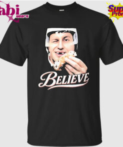 Jack Hughes Believe Flyers T-Shirt