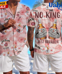 Jim Beam No King Just Bourbon Special Hawaiian Shirt 2.jpg