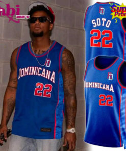 Juan Soto Dominican Republic 2026 Special Basketball Jersey