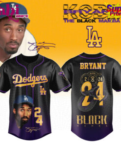 LA Dodgers × Black Mamba Legacy Special Baseball Jersey