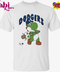 La Dodgers Yoshi Baseball Egg Shirt