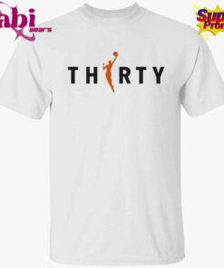 LeBron James wearing Thirty T-Shirt