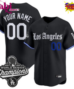 Los Angeles Dodgers “Gothic Edition” Baseball Jersey