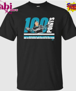 Macklin Celebrini 100 Points March 30, 2026 Shirt