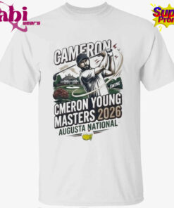 Masters 2026 Cameron Young Augusta National Shirt