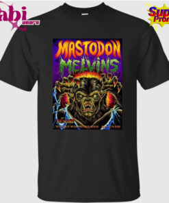 Mastodon With Melvins And Flatwounds Las Vegas 2026 Event Poster At The Chelsea At The Cosmopolitan Of Las Vegas On April 24 2026 Shirt