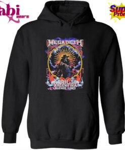 Megadeth Argentina 2026 At Buenos Aires On April 30 2026 T-Shirt