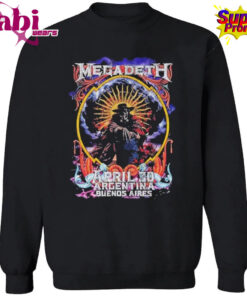 Megadeth Argentina 2026 At Buenos Aires On April 30 2026 Shirt 3.jpg