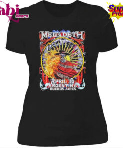 Megadeth Argentina 2026 Merch Tee At Buenos Aires On April 30 2026 Artwork By Blurryoso Cowboy Shirt 4.jpg