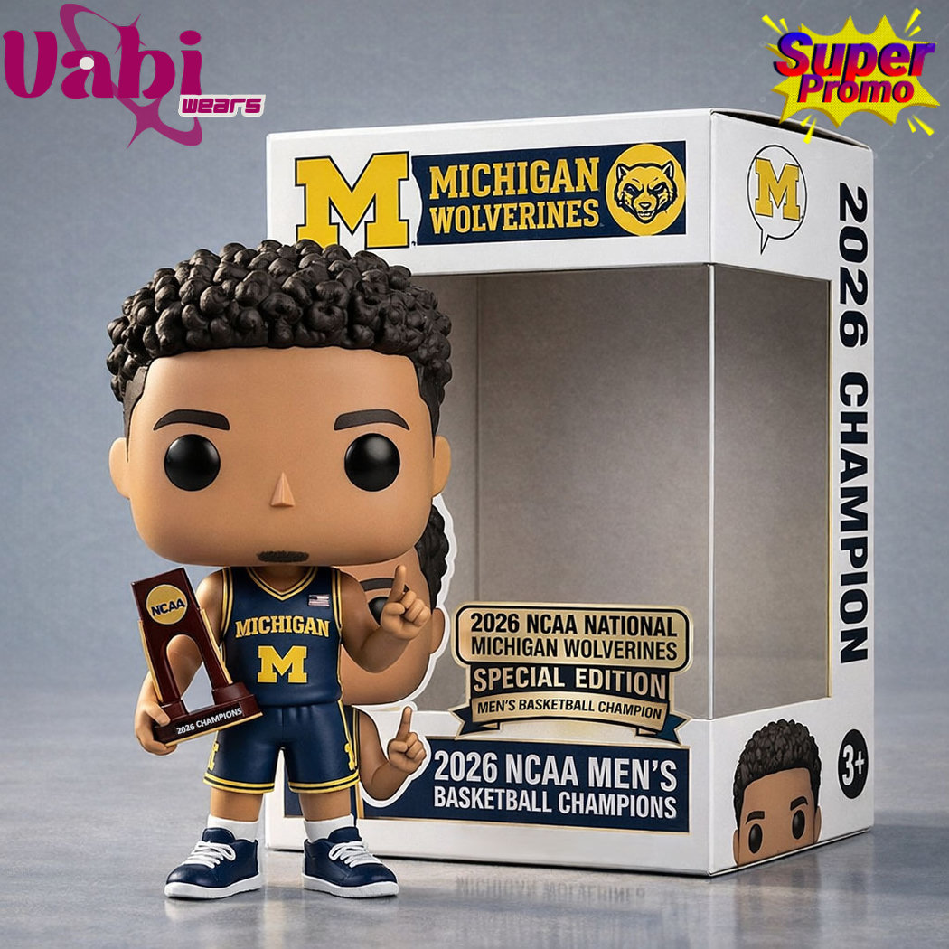 Michigan Wolverines 2026 NCAA Men's Basketball Champions Collectible Pop! Figure Michigan Wolverines 2026 NCAA Men's Basketball Champions Collectible Pop! Figure