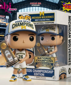 Michigan Wolverines 2026 NCAA National Champions Commemorative Pop! Figure