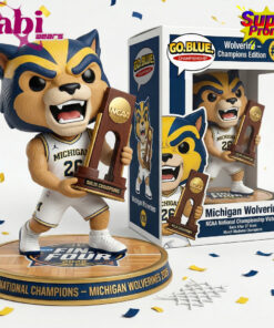Michigan Wolverines Championship Edition Mascot Pop Figure