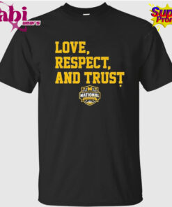 Michigan Wolverines MBB 2026 National Champions Love, Respect, and Trust Shirt