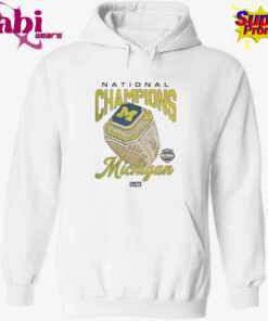 Michigan Wolverines X SANA 2026 NCAA Men’s Basketball National Champions Ring T-Shirt