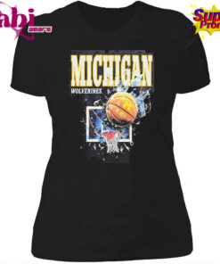 Michigan Wolverines X SANA 2026 NCAA National Champions Shattered Backboard T Shirt 4.jpg