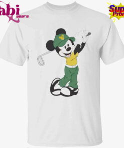 Mickey Golf 2026 Masters Augusta Disney Inspired Golf Shirt