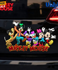 Mickey Mouse Premium Car Name Badge