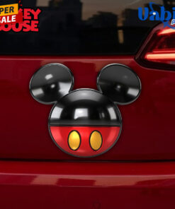 Mickey Mouse Premium Car Name Badge