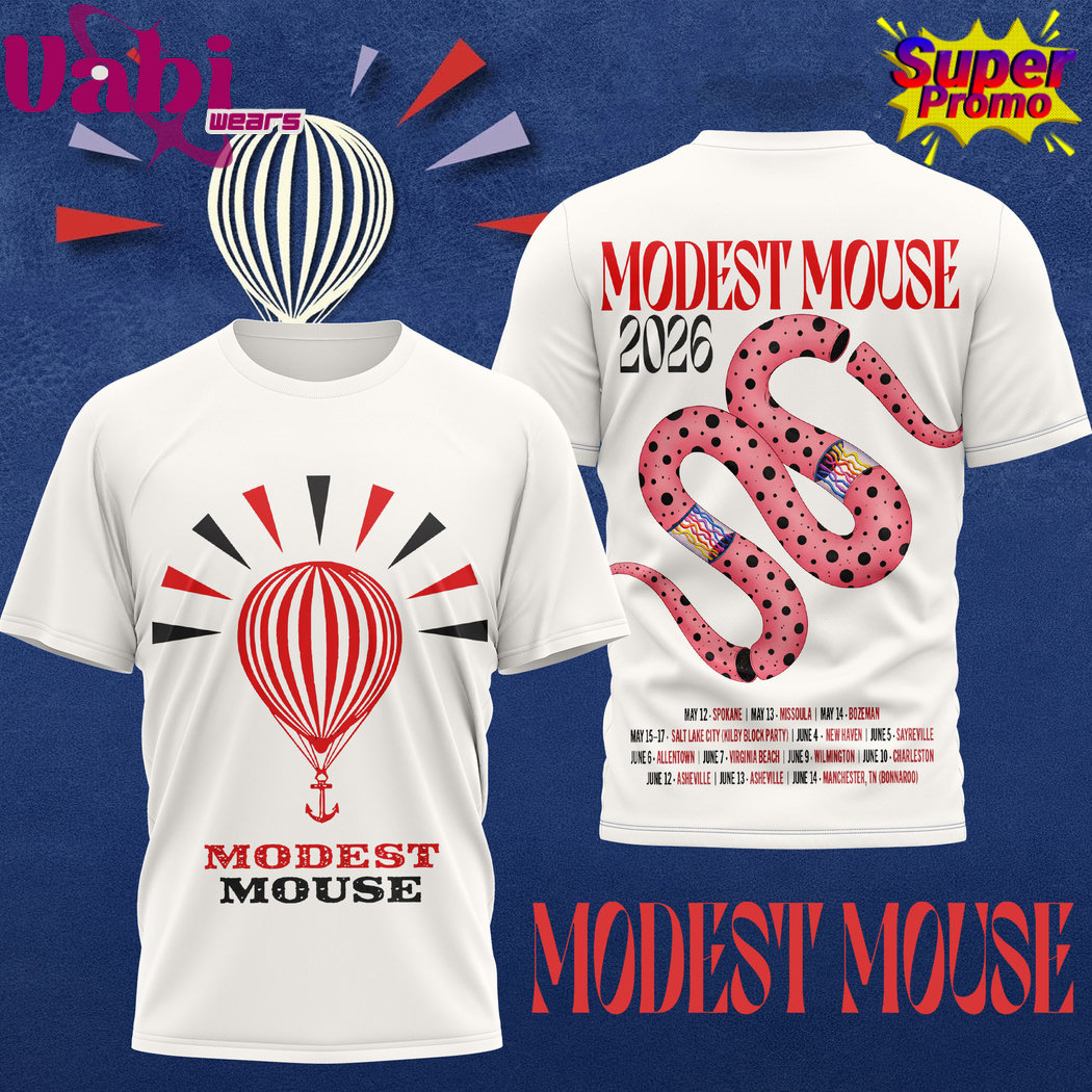 Modest Mouse 2026 Tour Tee Modest Mouse 2026 Tour Tee