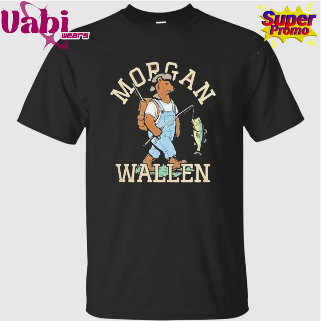 Morgan Wallen 2026 Still The Problem Tour Bear Fishing Shirt Morgan Wallen 2026 Still The Problem Tour Bear Fishing Shirt