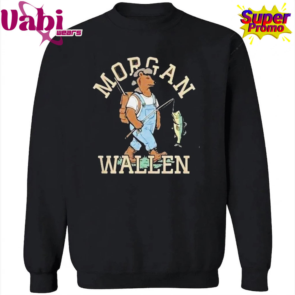 Morgan Wallen 2026 Still The Problem Tour Bear Fishing Shirt Morgan Wallen 2026 Still The Problem Tour Bear Fishing Shirt