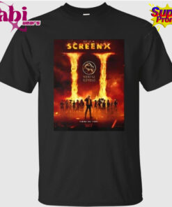 Mortal Kombat II Screen X Poster Only In Theaters May 8-2026 T-Shirt