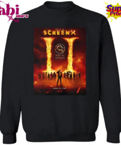 Mortal Kombat II Screen X Poster Only In Theaters May 8 2026 T Shirt 3.jpg