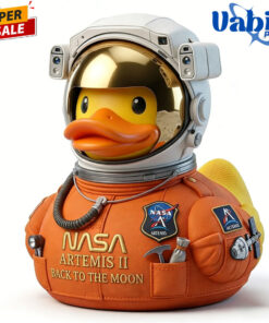 NASA Artemis II Back to THE Moon Collectible Duck