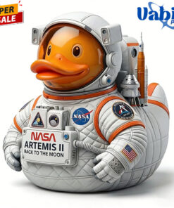 NASA Artemis II Back to THE Moon Collectible Duck