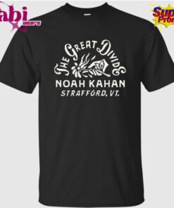 Noah Kahan The Great Divide Wildflower Strafford VT T-Shirt