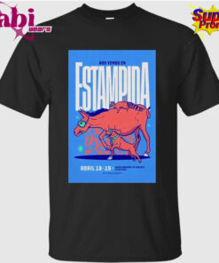 Nos vemos en el Festival Estampida Abril 18-19, 2026 Poster T-Shirt