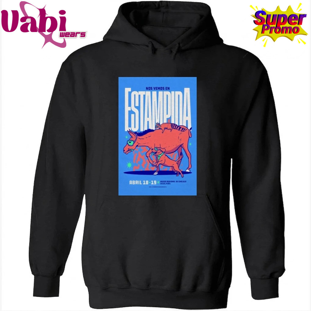 Nos vemos en el Festival Estampida Abril 18-19, 2026 Poster T-Shirt Nos vemos en el Festival Estampida Abril 18-19, 2026 Poster T-Shirt