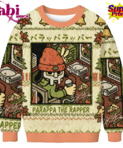 PaRappa the Rapper MF DOOM Christmas Ugly Sweater