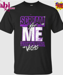 Paige Returns Scream Wrestlemania Vegas T-Shirt