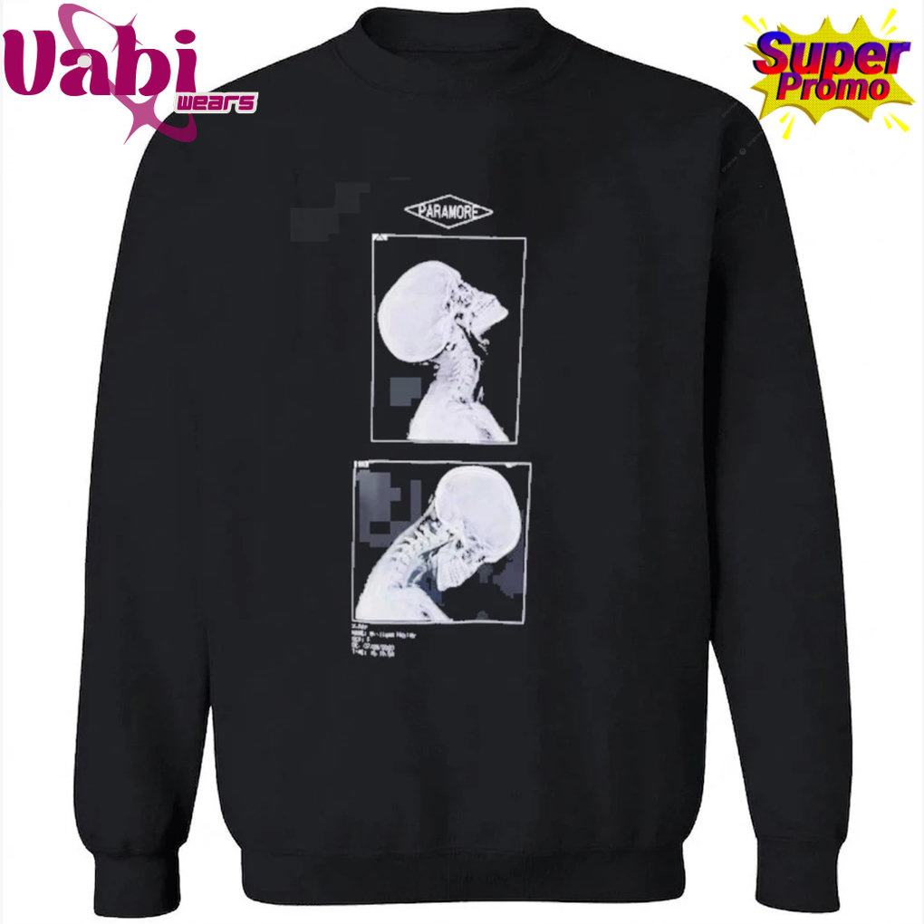 Paramore Headbang X-Ray T-Shirt Paramore Headbang X-Ray T-Shirt