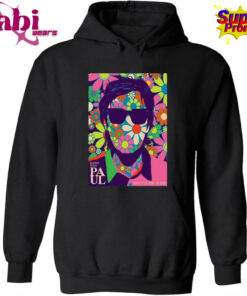 Paul Live Show Poster At The Fonda In Los Angeles CA On March 27-28 2026 Psychedelic Flower Portrait Artwork Shirt