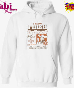 Phish I Saw Phish 9 Times At Sphere In Las Vegas 2026 Merch On April To May 2026 Western Flair T-Shirt