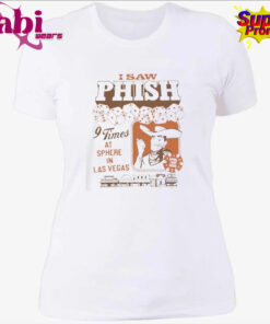 Phish I Saw Phish 9 Times At Sphere In Las Vegas 2026 Merch On April To May 2026 Western Flair T Shirt 4.jpg