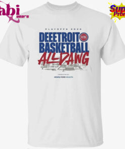 Playoffs 2026 Deeetroit Basketball All Dawg T-Shirt