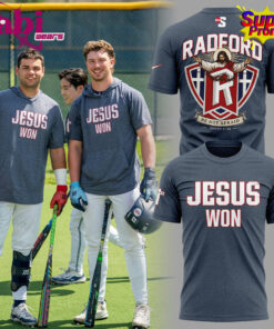 Radford Highlanders JESUS WON Tee Radford Highlanders JESUS WON Tee
