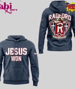 Radford University Jesus Won Cross Baseball Special Hoodie