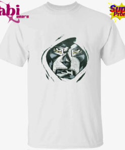 Robert Downey Jr Rocking a Doctor Doom T-Shirt