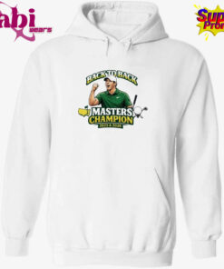 Rory McIlroy Back to Back Masters Champion 2025 2026 T Shirt 2.jpg