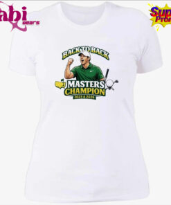 Rory McIlroy Back to Back Masters Champion 2025 2026 T Shirt 4.jpg