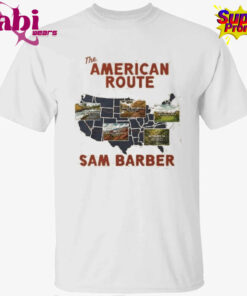 Sam Barber The American Route 2026 Tour Schedule Shirt 1.jpg